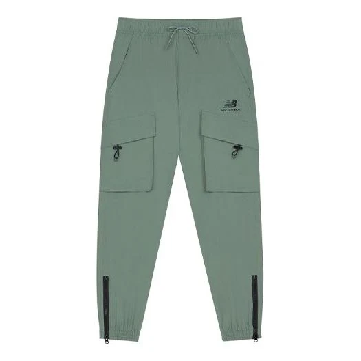 New Balance Sportswear Cargo Pants Asia Sizing 'Green' AMP13368-CEL