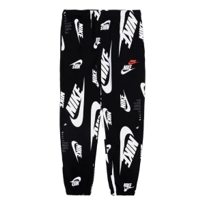 Nike Sportswear Club Fleece Swoosh Jogger Pants 'Black' DQ5161-010