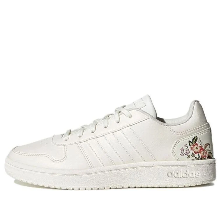(WMNS) adidas Hoops 2.0 'White Floral' EF0122