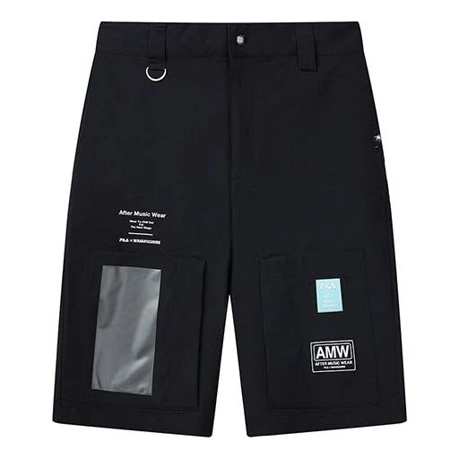 FILA x MIHARA Jointly Signed Sports Short Pant Male Black F11M133801F-BK