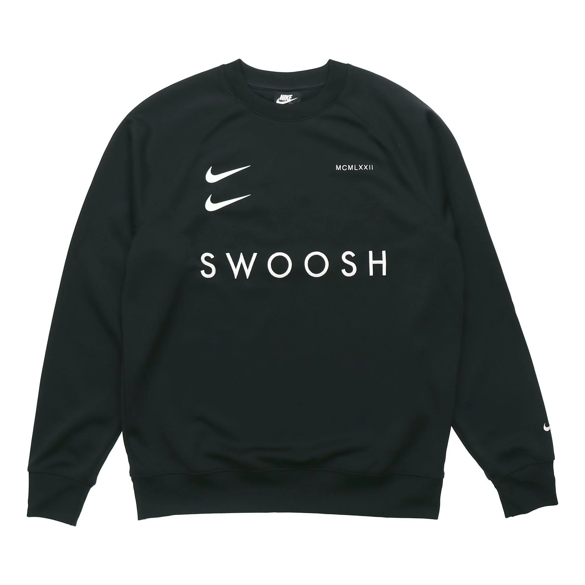 Nike Sportswear Swoosh Sweatshirt For Men Black CJ4841-010