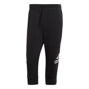 adidas Essentials Big Logo 3/4 Pants 'Black' HA4350