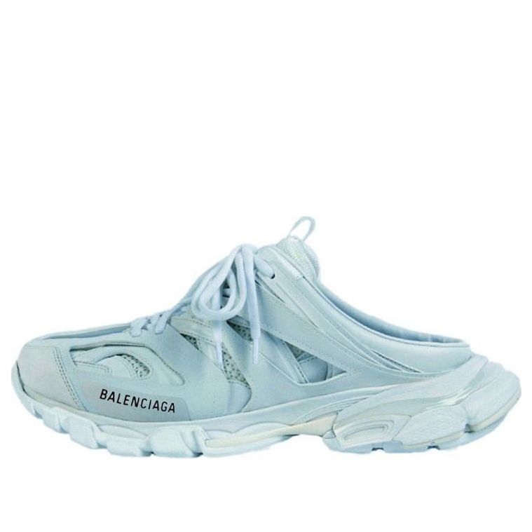 (WMNS) Balenciaga Track Mules 'Blue' 653813W2FA64010