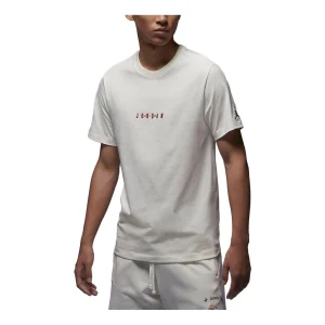 Air Jordan Embossed Air Crew T-Shirt 'White' DM3183-133
