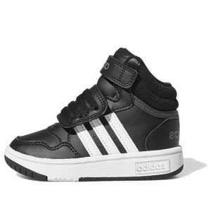 (TD) adidas Hoops Mid 'Black White' GW0408