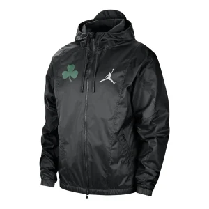 Air Jordan Los Angeles Lakers Courtside Statement NBA Jacket 'Black Green' DN9787-011