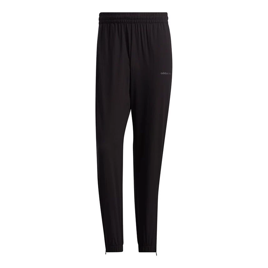 adidas neo Casual Sports Side Stripe Bundle Feet Long Pants Black GP5676