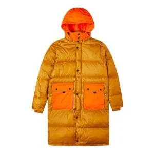 Converse Counter Climate Long Down Jacket Asia Sizing 'Wheat' 10021952-A01