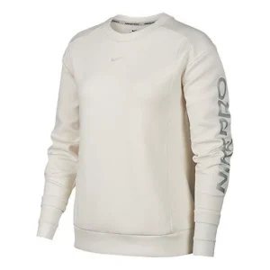 (WMNS) Nike Pro Knit Hoodie Phantom 'White Grey' BV4055-030