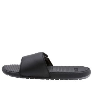 PUMA Cool Cat Sport Slippers Black/White 371051-01