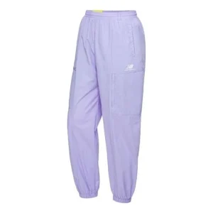 New Balance Athletic Sweatpants Asia Sizing 'Purple' 5TC19023-DV