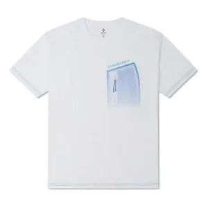 Converse Zip Pocket T-shirt Asia Sizing 'White' 10025872-A01