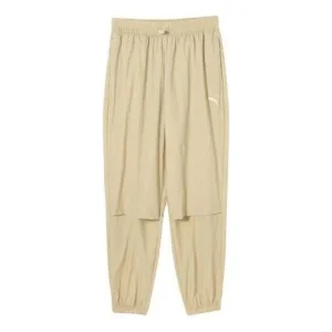 PUMA Metropolitan Rideruv Logo Pants 'Beige' 628373-90