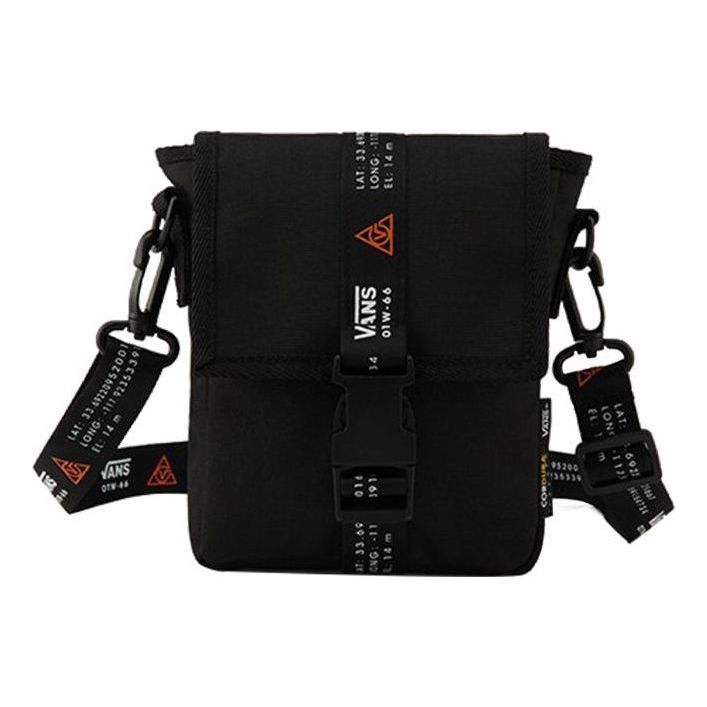Vans 66 Supply Crossbody Bag 'Black White' VN0A4UTBBLK