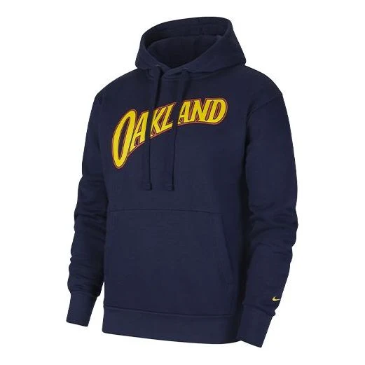 Nike NBA Golden State Warriors Athleisure Casual Sports Printing Logo Navy Blue Dark blue CN2541-419