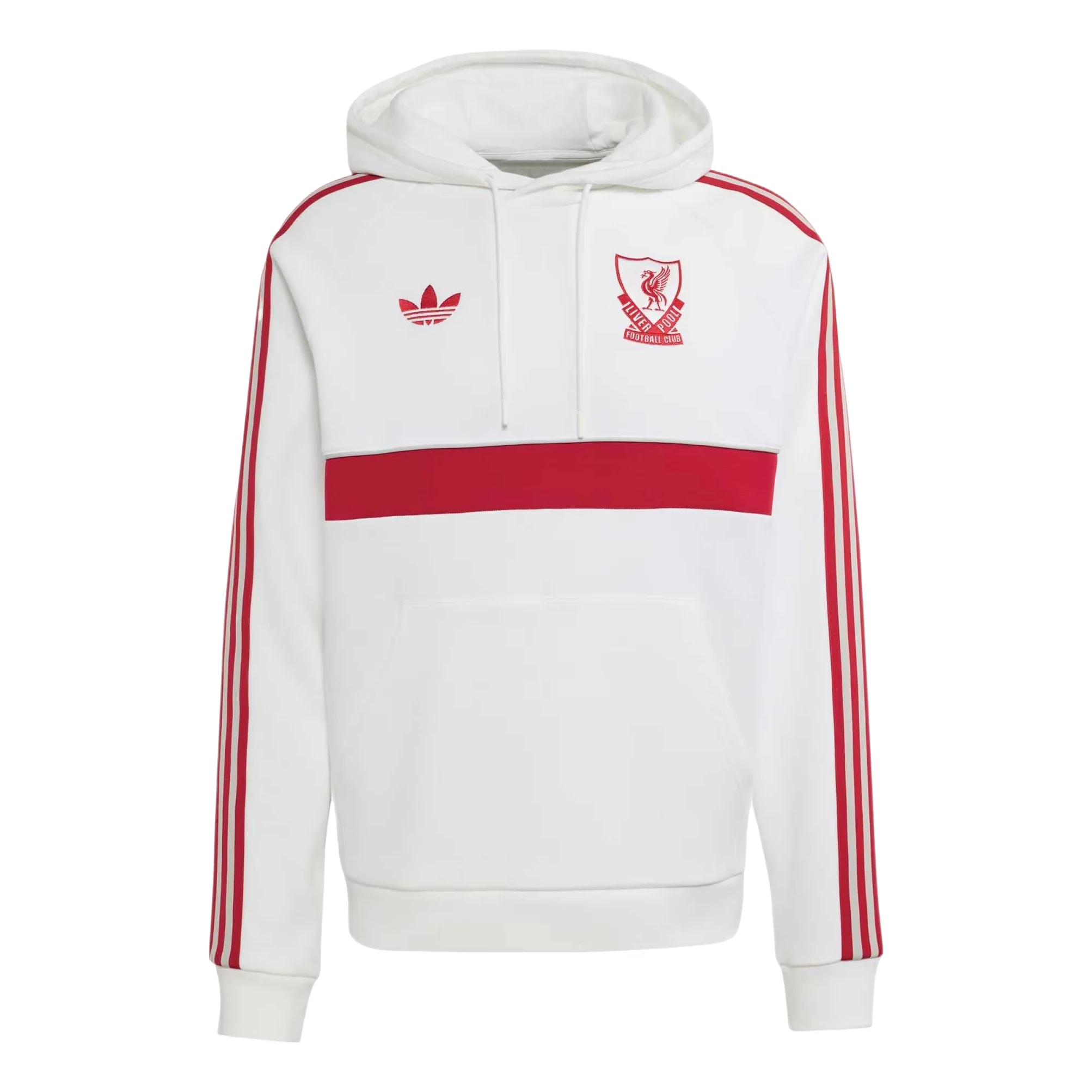adidas Liverpool FC Hoodie Sweatshirt Asia Sizing 'White' KG2904