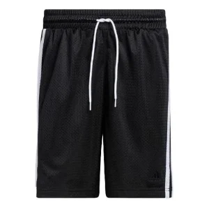 adidas Side Stripe Printing Loose Shorts Black GK8382