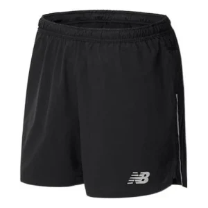 New Balance Impact Run 5 Inch Short Asia Sizing 'Black' AMS21268-BK
