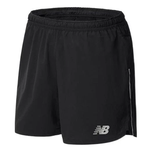 New Balance Impact Run 5 Inch Short Asia Sizing 'Black' AMS21268-BK
