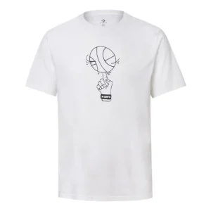 Converse Basketball Graphic T-Shirt 'White' 10019942-102