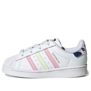 (TD) adidas originals Superstar 'White Lime Pink' GY3332