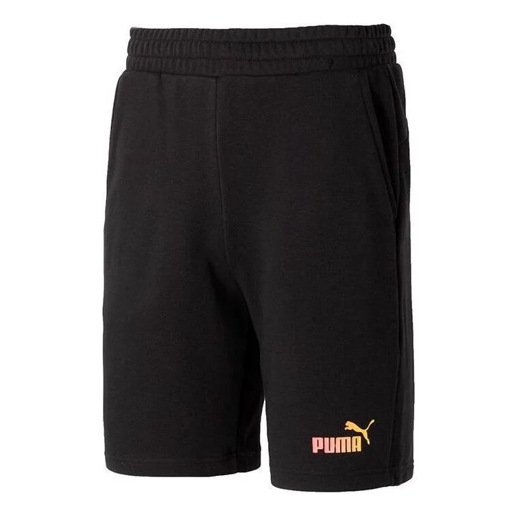 PUMA Logo Shorts 'Black' 627617-01