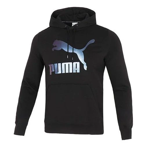 PUMA Classics Metallic Logo TR Logo Printing Sports Black 535341-51