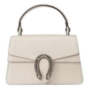 (WMNS) Gucci Dionysus Mini Top Handle Bag 'White' 752029-CAOGN-9042