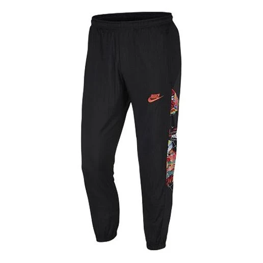 Nike MENS Sportswear Tat Sports Pants Black/Red CK1185-018