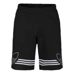 adidas originals Side Large Printing Shorts Black ED4696