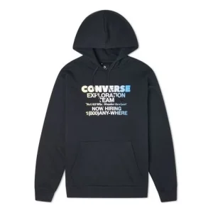 Converse Exploration Team Pullover Hoodie Asia Sizing 'Black' 10021271-A01