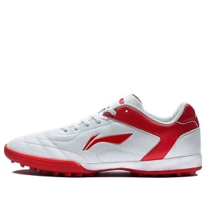 Li-Ning Training Soccer Shoes TF 'White Red' ASTQ011-1