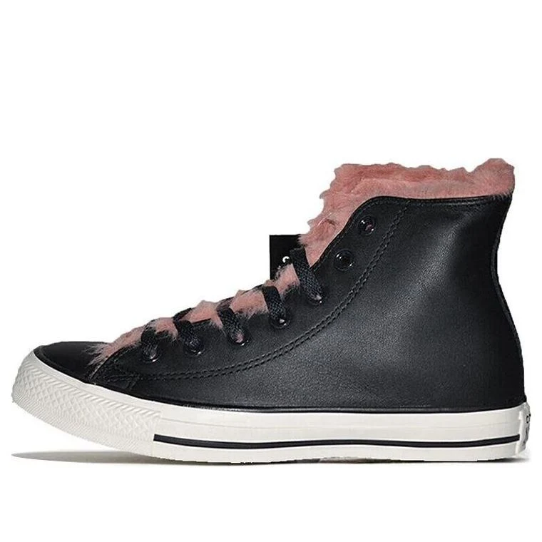 Converse Chuck Taylor All Star Fleece Hi 'Black' 162853C