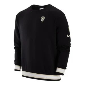 Nike MIL courtside sweatshirt 'Black' DR2285-010