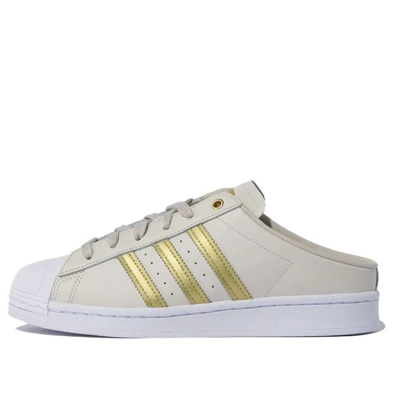 (WMNS) adidas Superstar Mule 'Bliss Gold Metallic' FZ2267