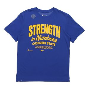 Nike Golden State Warriors Mantra Dri-FIT NBA Short Sleeve Blue CK8806-495