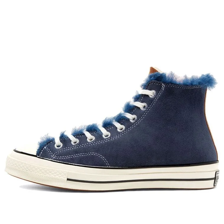 Converse x Tri Panel Chuck 70 Hi 'Navy Shearling' 166319C