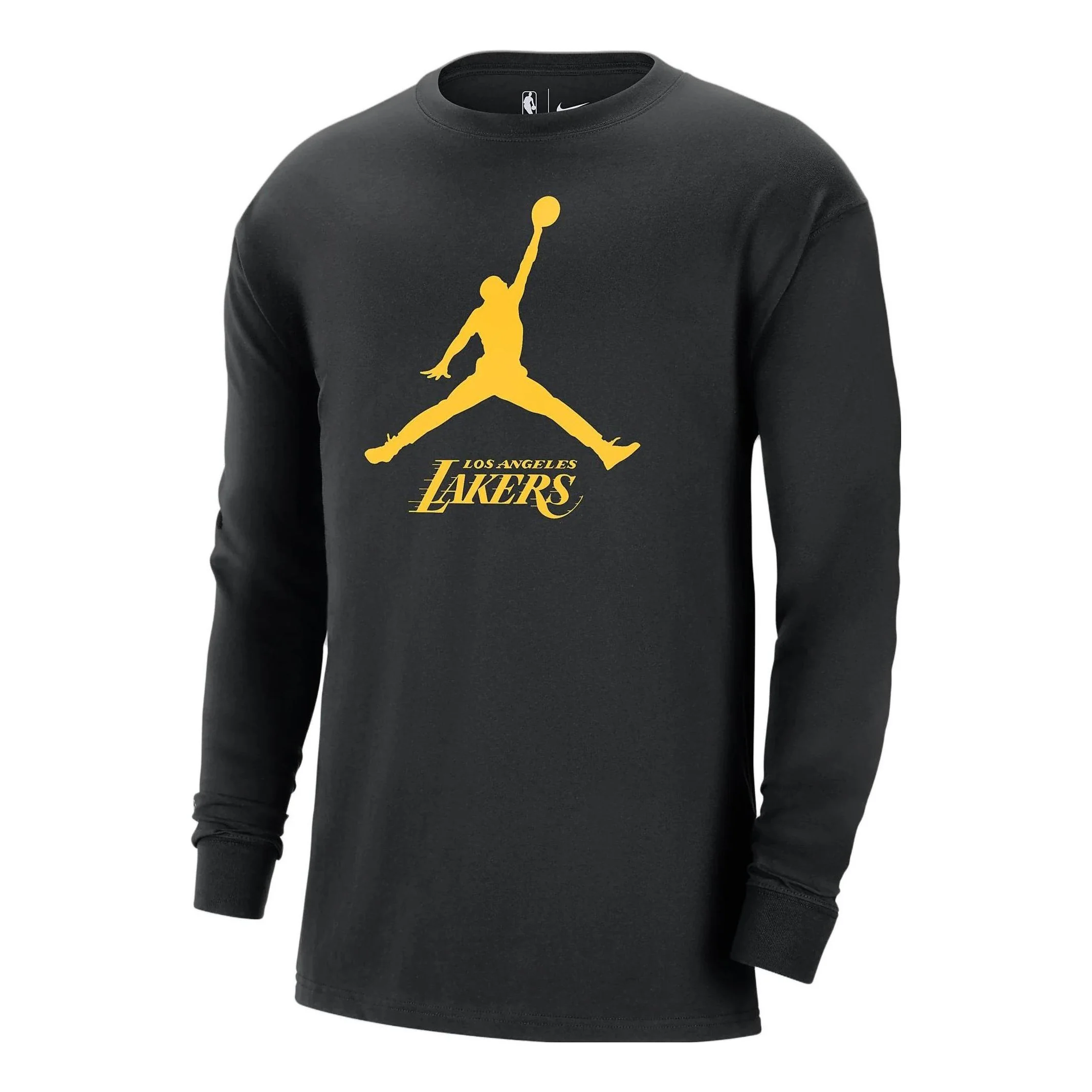 Air Jordan x NBA Los Angeles Lakers Essential Long-Sleeve T-Shirt 'Black' FN1268-010