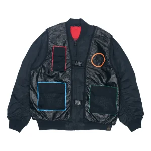 Converse CNY Padded Outerwear Jacket Asia Sizing 'Black' 10019771-A01