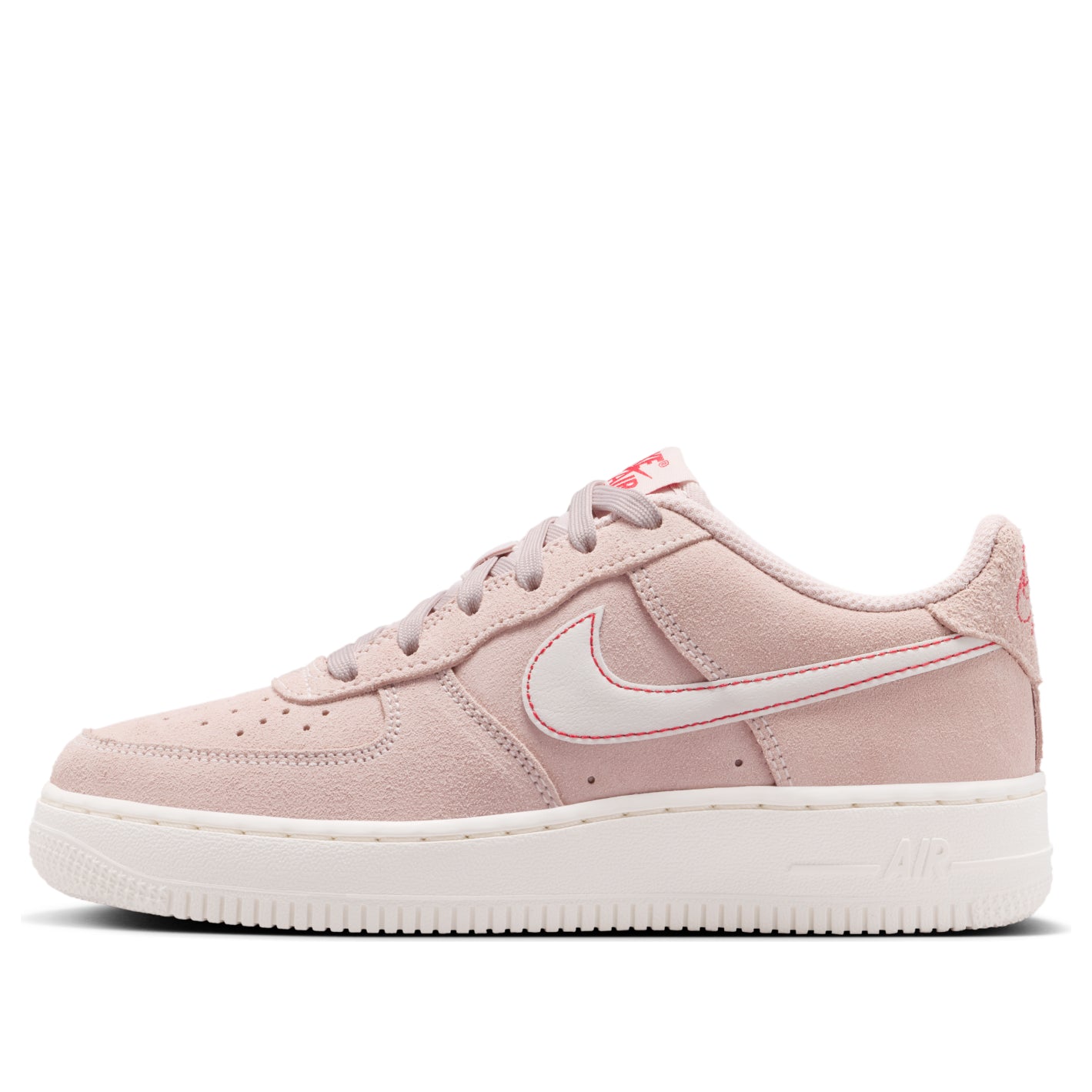 (GS) Nike Air Force 1 LV8 'Mud Red Sail White' IB5688-600