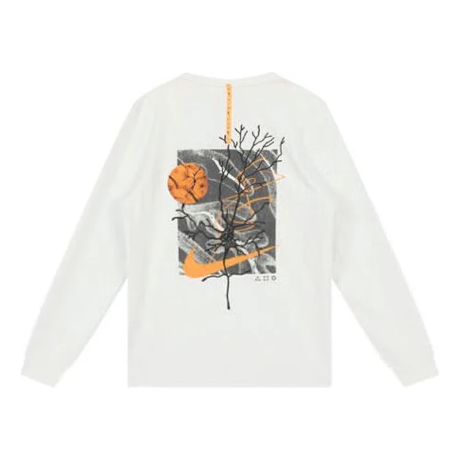Nike Dry-Fit Dye Fleece Graphic Sweatshirt 'White' DQ4793-121