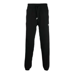 Men's adidas originals Logo Printing Pattern Drawstring Elastic Waistband Bundle Feet Sports Pants/Trousers/Joggers Black HK7319