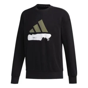 Men's adidas O2 Swt Bos Sports Stylish Black FM9405