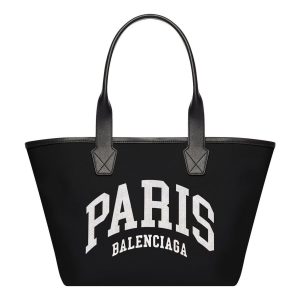 (WMNS) Balenciaga Cities Paris Jumbo Small Tote Bag 'Black' 6920682106M1199