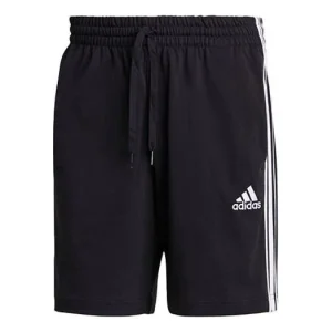adidas M 3s Sj Sho Logo Printing Stripe Sports Training Shorts Black GK9988
