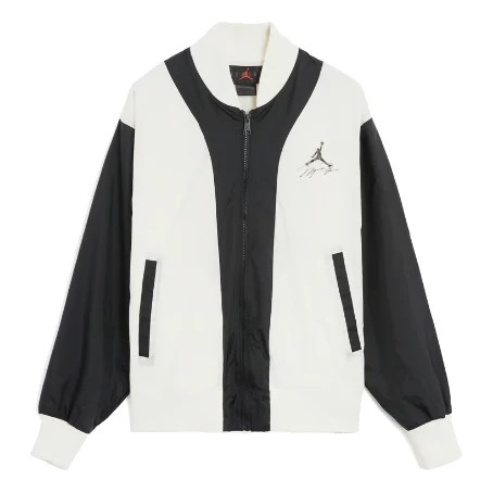 Air Jordan Flight MVP Jacket Asia Sizing 'Sail Black' FB7032-133