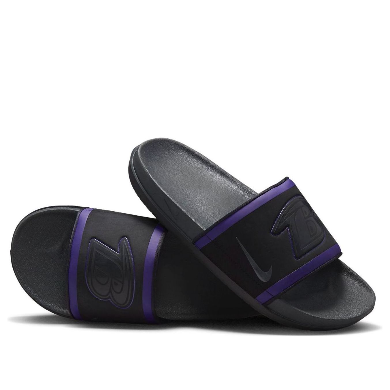 Nike NFL x OffCourt Slide 'Baltimore Ravens' DD0546-001
