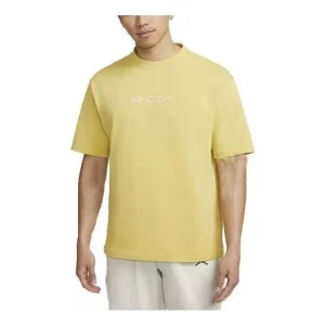 Air Jordan Logo T-Shirt 'Yellow' DO6100-701