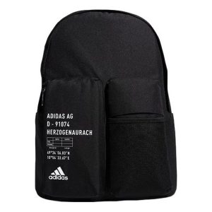 adidas Classic 3D Pockets Backpack 'Black' GG1068