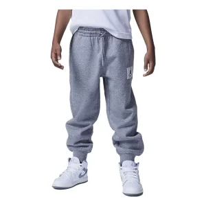 (GS) Air Jordan Flight Sweatpants 'Grey White' FZ1800-091